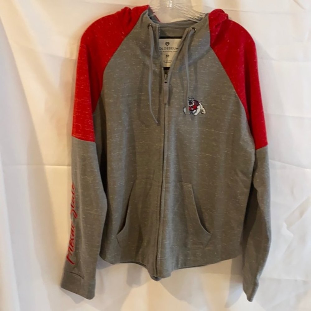 Fresno State Bulldogs Full zip sweater Women’s size M New